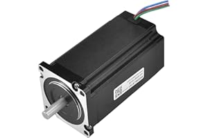 RTELLIGENT Bipolar Nema 23 Stepper Motor 1.8 Deg 3Nm Digital Stepping Motor Low Noise for 3D Printer/Laser/CNC Machine