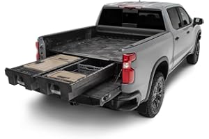 Decked Truck Bed Storage System Includes System Accessories | Compatible with GMC/Chevy All 2007-2019 8'