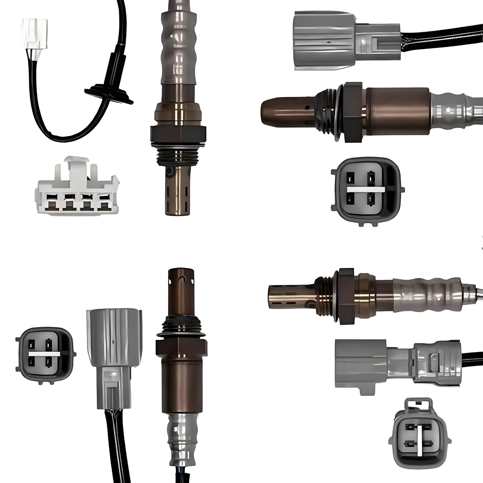 Photo 1 of AUTO Occasion Oxygen Sensor 4Pack 234-9042 234-4168 234-9012 234-4516 Upstream Downstream Air Fuel Ratio Sensor O2 Sensor Replacement for Toyota Sienna 3.3L