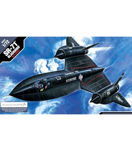 Amazon.com: Hasegawa 02425 SR-71 US Air Force Blackbird (A-Type