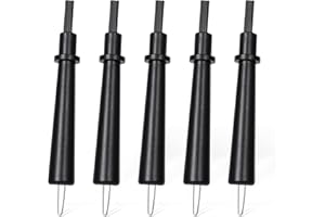 KALIONE 5 Pieces Hearing Aid Cleaning Tools - Hearing Aid Cleaning Brush with Wax Loop Essential Accessories for Earbuds