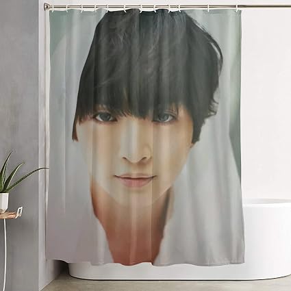 Amazon 玉森裕太 Kis My Ft2 シャワーカーテン 間仕切り カーテン バスルーム 結露防止シート シャワーフック 防水 断熱 防カビ 浴室 洗面所 バス用品 丈夫 シャワーカーテン 150 180cm シャワーカーテン ホーム キッチン オンライン通販