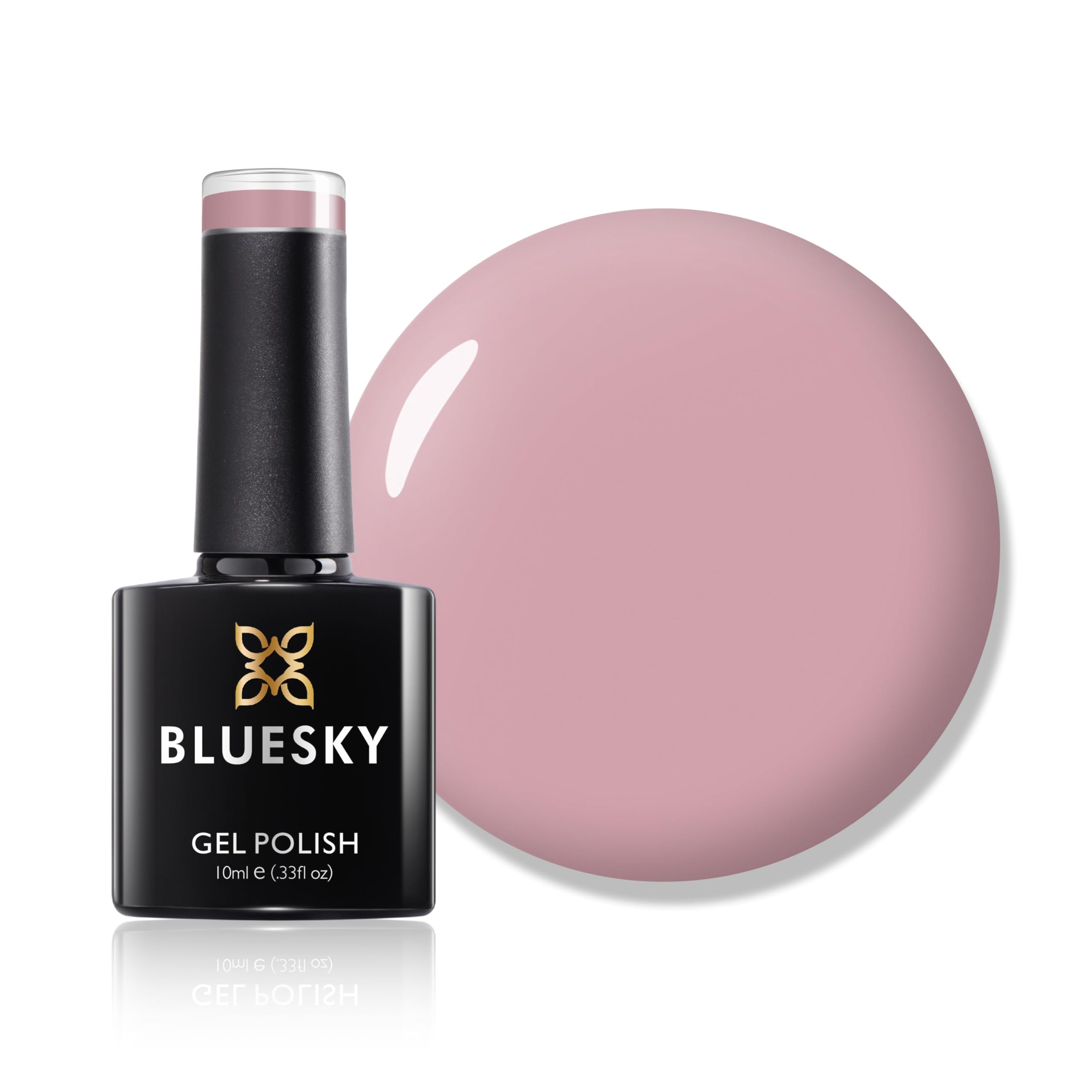 Bluesky Gel Nail Polish, Latte Cs27, Light, Pink, Salmon, Long Lasting, Chip Resistant, 10 ml (Requires Drying Under UV LED Lamp) — image 1