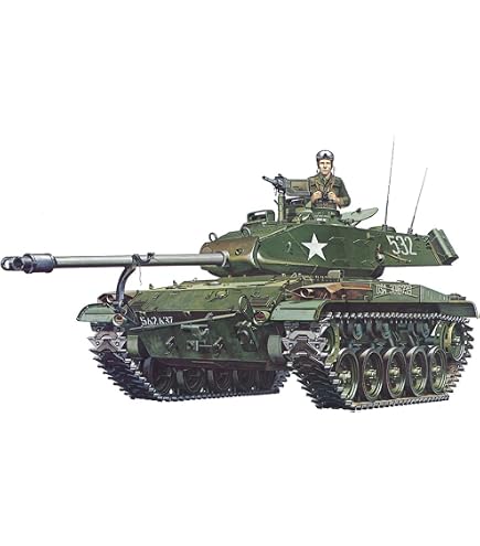 Amazon.com: Tamiya 35157 1/35 U.S. Marine M60A1 Tank Plastic Model