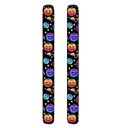 ASQVTIFE Pumpkin Refrigerator Handle Covers Set of