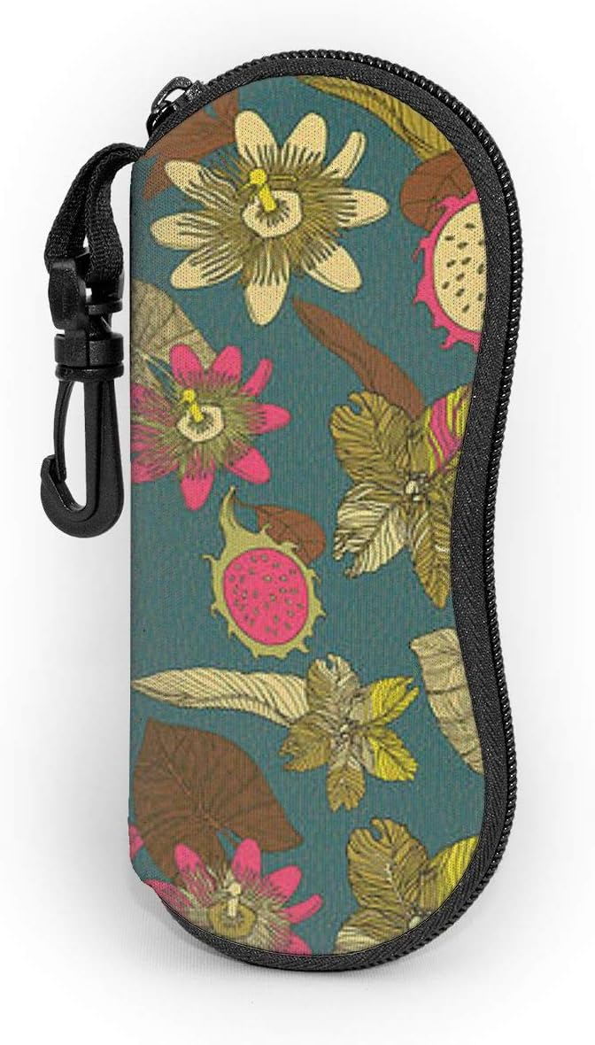 Funda para gafas, funda ultraligera con cremallera (con funda de gafas