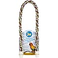 JW Pet Comfy Perch For Birds Flexible Multi-color Rope, Medium - 32" Length