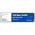 Western Digital 250GB WD Blue SN580 NVMe Internal Solid State Drive SSD - Gen4 x4 PCIe 16Gb/s, M.2 2280, Up to 4,000 MB/s - WDS250G3B0E