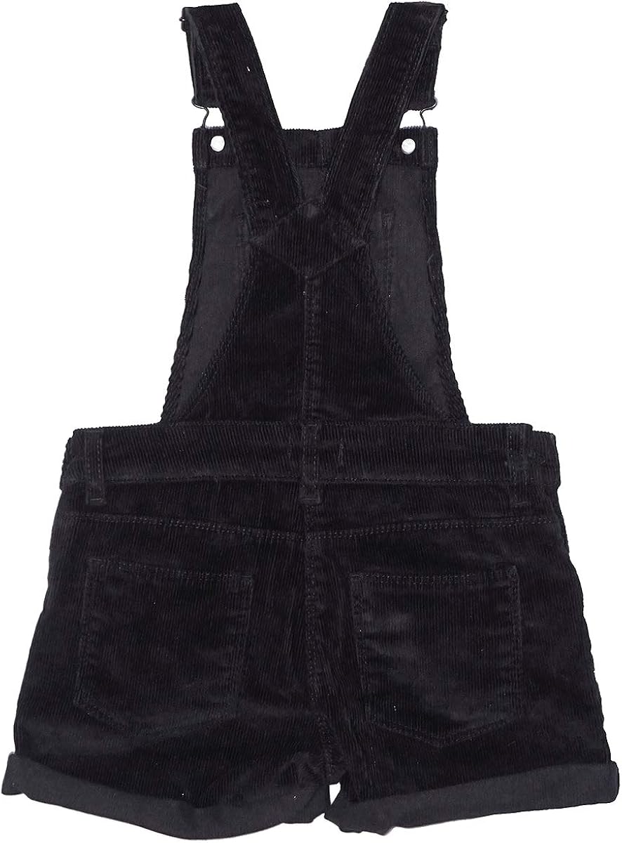 corduroy dungaree shorts