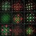 Laser Lights Led Projector,40 Patterns RG Laser DJ Stage Lighting,3 Sources Apertures Lens Red and Green Show With Blue Auto Sound Activated, Best For Disco/Wedding/Birthday/Family Party/Clubs etc