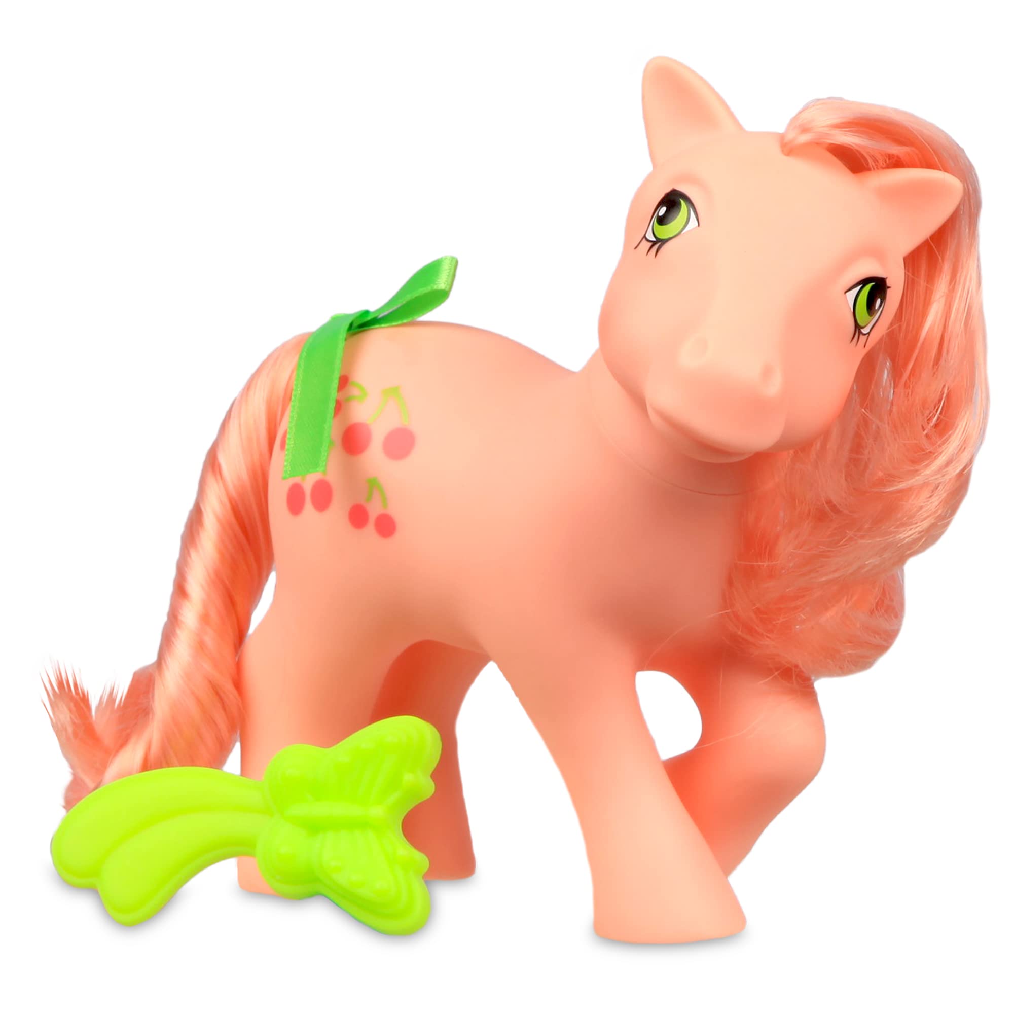 Basic Fun My Little Pony | Cherries Jubilee Classic Pony | Retro Horse Gifts for Girls and Boys, Collectable Vintage Horse Toys for Kids, Unicorn Toys for Boys and Girls Ages 4 35289