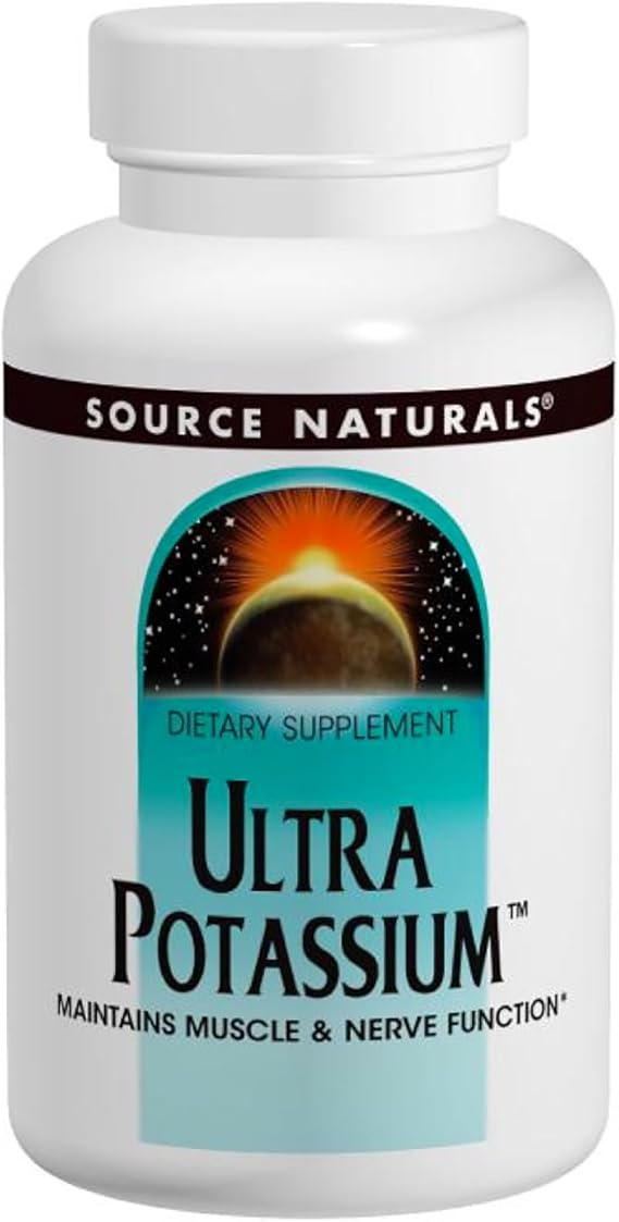 Ultra Potassium 99mg Source Naturals, Inc. 100 Tabs Health