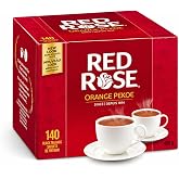Red Rose Orange Pekoe Black Tea Bags, 140 Count, Imported from Canada, Smooth Canadian Black Tea