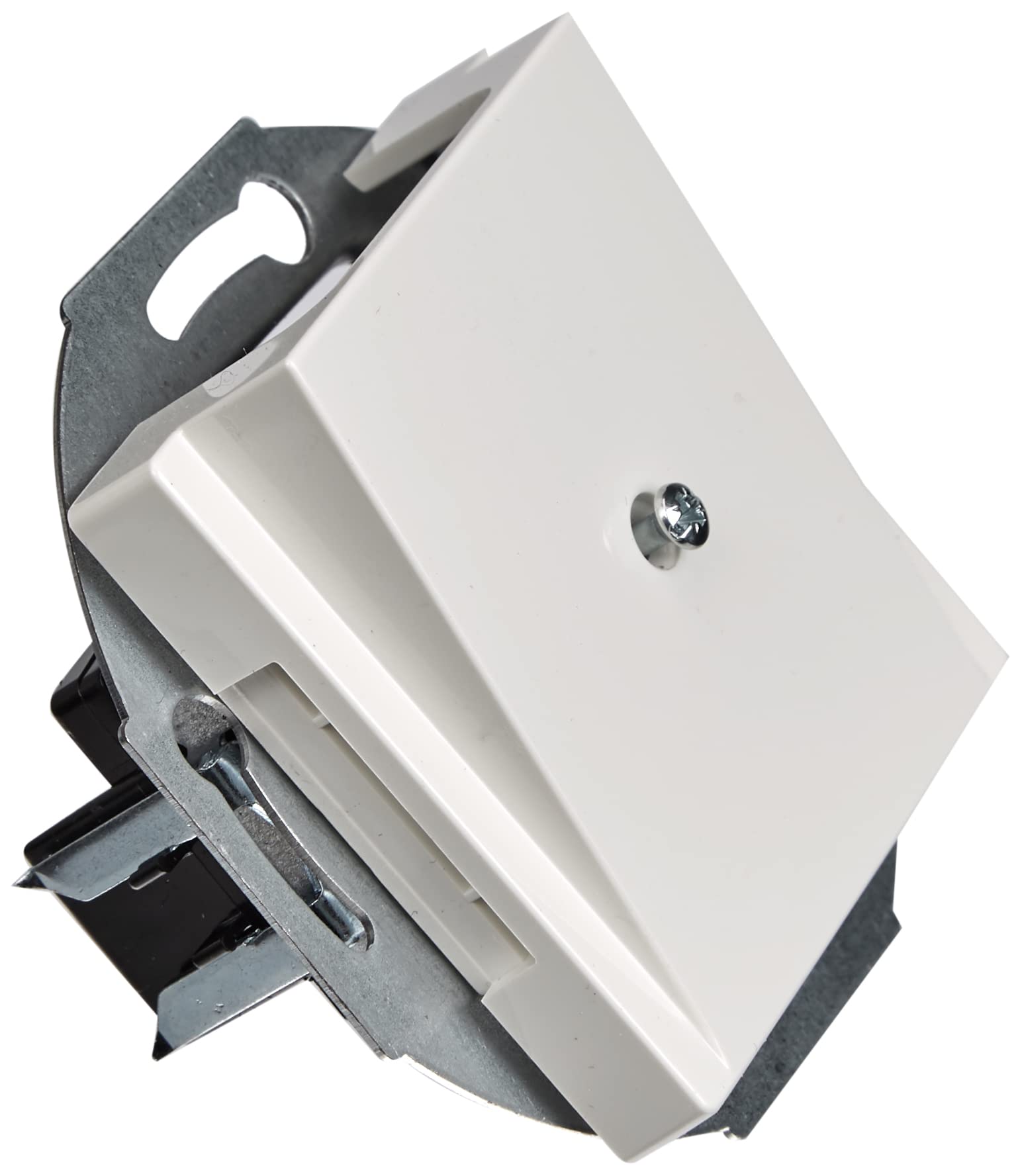 Merten 296319 Central plate Cable Outlet, Polar White Glossy, System M