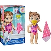 Baby Alive, Boneca, Banho Carinhoso - Cabelos Castanhos, Acessórios Inclusos, 25 cm