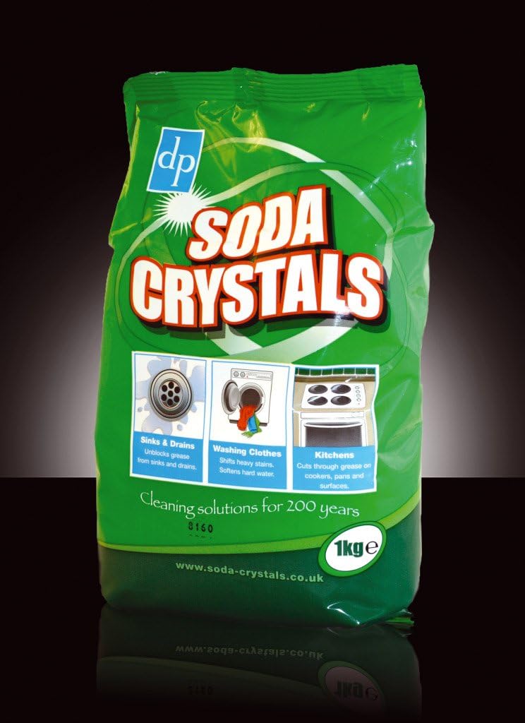 DP 3 x Dri Pak Soda Crystals 1kg - Cleaning & Laundry Cleaning Agent