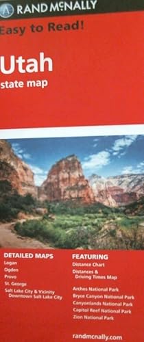 Download Rand McNally Utah State Map PDF