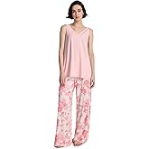GYS Pajama Sets for Women Bamboo Viscose Sleeveless Tank Top with Soft Pants Sleep Set