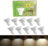 GY Dimmable GU10 LED Bulbs 4.9W 790 Lumen 4000K 120° 10 Pack