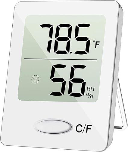 Hygrometre Thermometre Interieur Humidity Meter Moniteur Et Hygrometre Numerique Pour La Maison La Chambre Le Bureau La Cuisine La Serre Amazon Ca Terrasse Et Jardin