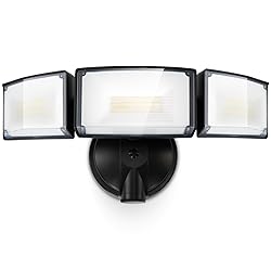 LUTEC 75W 8000 Lumen Floods Light Outdoor, Switch