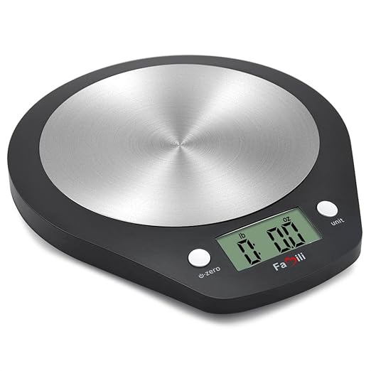 Famili Digital Kitchen Scale Precise Multifunction Electronic Food