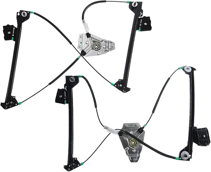 Set of 2 Front Driver and Passenger Side Power Window