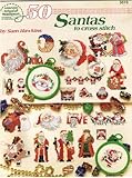 50 Santas to cross stitch by 