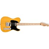 Squier Sonic Telecaster Electric Guitar, Butterscotch Blonde, Maple Fingerboard