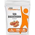 BulkSupplements.com Sea Buckthorn Powder - Omega 7 Supplement, Superfood Powder, Sea Buckthorn Berry Powder - Vegan & Gluten Free, 5g per Serving, 250g (8.8 oz) (Pack of 1)