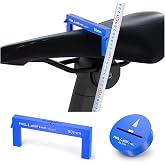 Bicycle Seat Height Measuring Tool - Precision Gauge for MTB &amp; Road Bike Saddle Adjustment | Quick, Easy, and Accurate Measurement for Optimal Riding Comfort | Universal Fit for All Bike Types