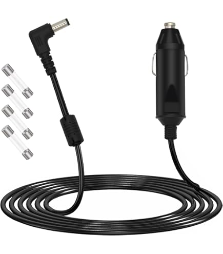 UpBright Adaptateur de voiture 12 V CC compatible avec Inogen One G3 G4 G5 DC Cordon d'alimentation modèle BA-306 BA-301 DV6X-619 DV51D-619 12 V pour voiture, bateau, camping-car, camping-car