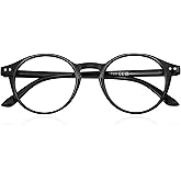 AIMISUV Reading Glasses for Women Men - Round Stylish Magnifying Readers