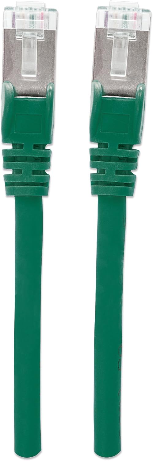 Intellinet Network Patch Cable, Cat6A, 20m, Green, Copper, S/FTP, LSOH / LSZH, PVC, RJ45, Gold Plated Contacts, Snagless - Image 5
