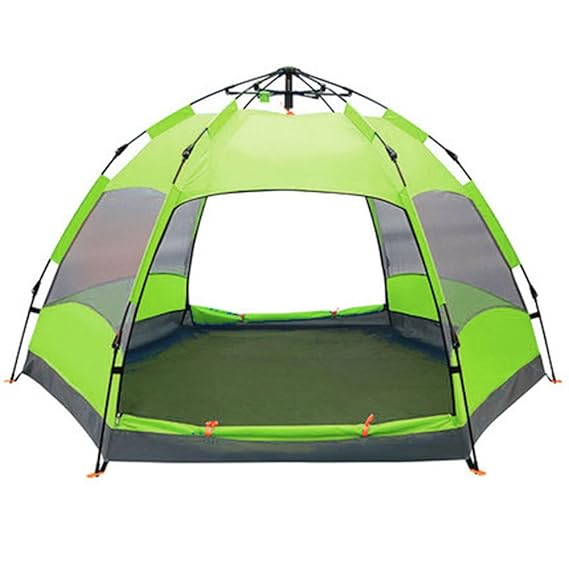 QYXANG Kuppelzelt Automatic Instant Camping Wasserdicht Hydraulik 4 Jahreszeiten Anti UV Festival Zelte für Outdoor-Camping-W