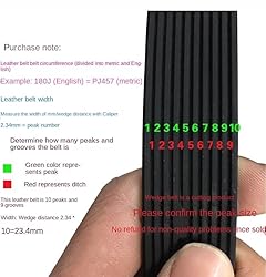 MYruN Ribbed Belt PJ 405J 410J 415J 420J 425J 430J