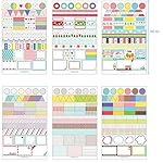 FoodKing Transparent Calendar Scrapbook Diary Book Decor