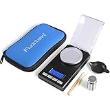Fuzion Digital Milligram Scale 50g/ 0.001g, Portable Jewelry Scale with LCD Backlit, Tare, Powder Scale, Micro Scale for Powd