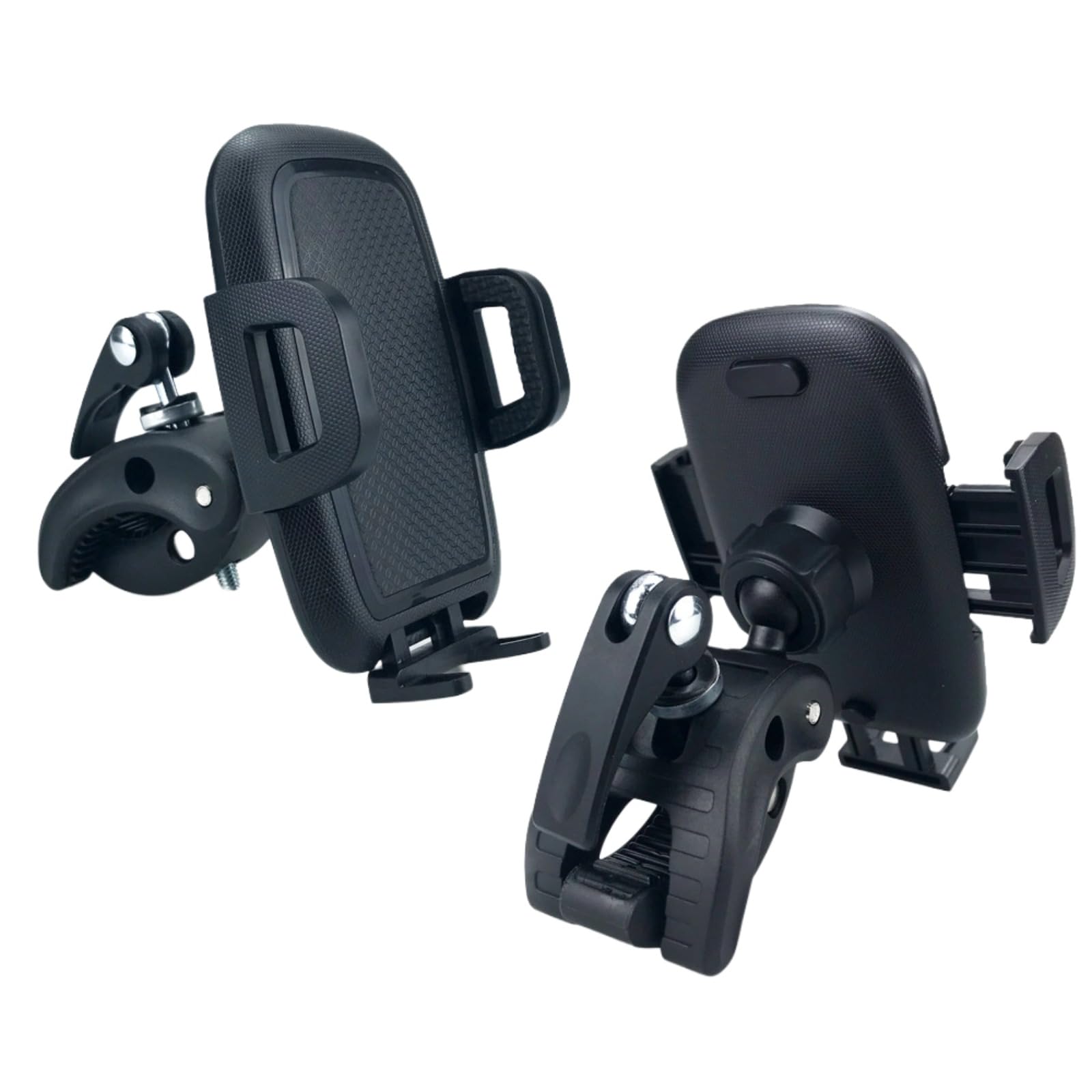 Cuifati Motorcycle Phone Mount Holder, Quick Release 360 Degree Rotation Anti Shake Handlebar Cellphone Holder, Phone Holder for 1.97‑3.54in Width Phone, Cycling Essential