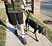 Wagtime Club Double Handle Dog Leash, 6ft Long Heavy Duty Dog Leash with Paded Traffic Handles for Extral Control and Training, Dual Handles Leads, Large Medium Small Dogs (Reflective Black)