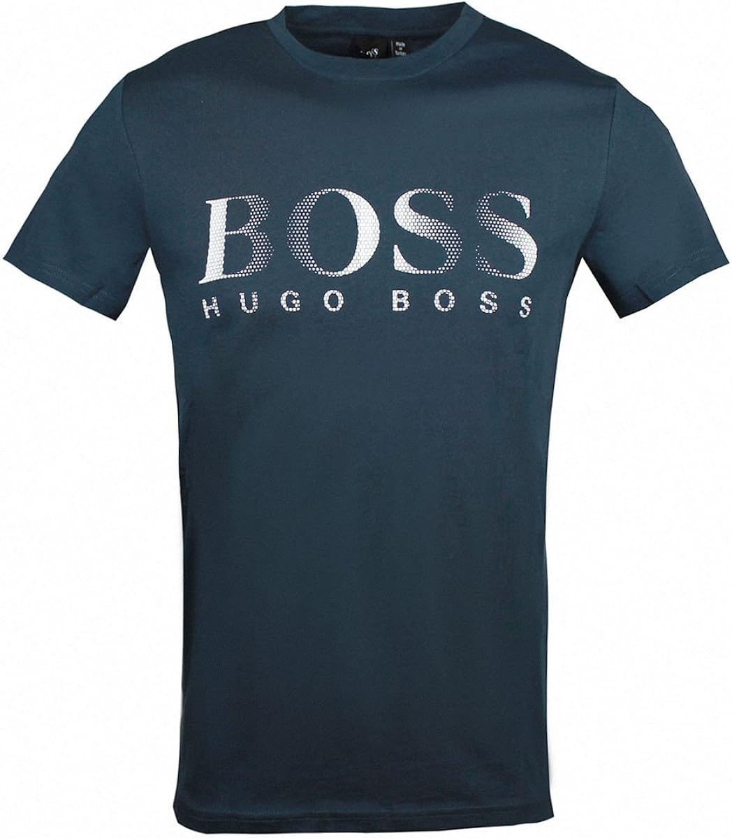Amazon.com: Hugo Boss Mens UV Protection T-Shirt Dark Grey 50332287 023 (S): Clothing