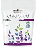 Nutiva Organic Chia Seed, Black, 12 Ounce
