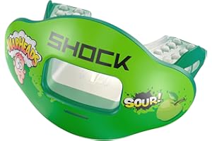 Shock Doctor Max Air Flow Flavored Graphics Warheads Sour Green Apple OSFA