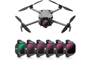 MINGVEN Mini 5 Pro ND Filters, ND Filter Set Compatible with DJI Mini 5 Pro Accessories - 6 Pack (CPL,ND8,ND16,ND32,ND64,ND12