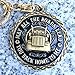 Bad Bananas Truck Driver Gifts for Men - Keychain - May All The Roads - Trucker Gifts for Dad, Brother, Bestfriend