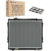 SPELAB Radiator CU1778 Compatible with Toyota | Aluminum Radiator 1995-2004 Tacoma Engine: 2.4L, 2.7L, 3.4L - Replacement PartNumber:&lrm; RK686, CU1778. TO3010177, 16410-0C024