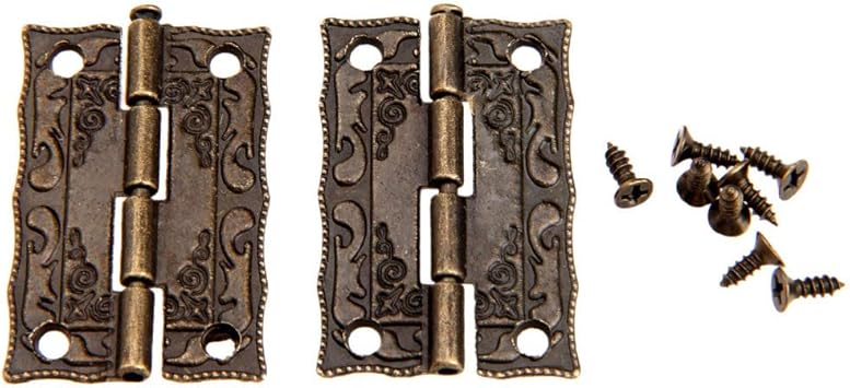WHLJKN bisagra,2 piezas Bisagras de gabinete Accesorios para muebles
