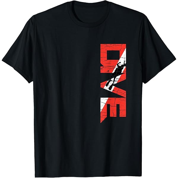T-shirt Donna Nera JNR Slogans 'Scuba Evolution' - Divertente Regalo Per Sub, Snorkeling E Amanti Del Mare