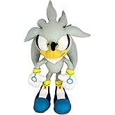 Great Eastern GE-98960 Sonic The Hedgehog 13" Plush Doll, Silver