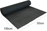 Armo Home Multipurpose Non Slip Grip Mat Black 150cm x 30cm view 2